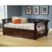 Miko Espresso Daybed with Trundle - HILL-1457DBT