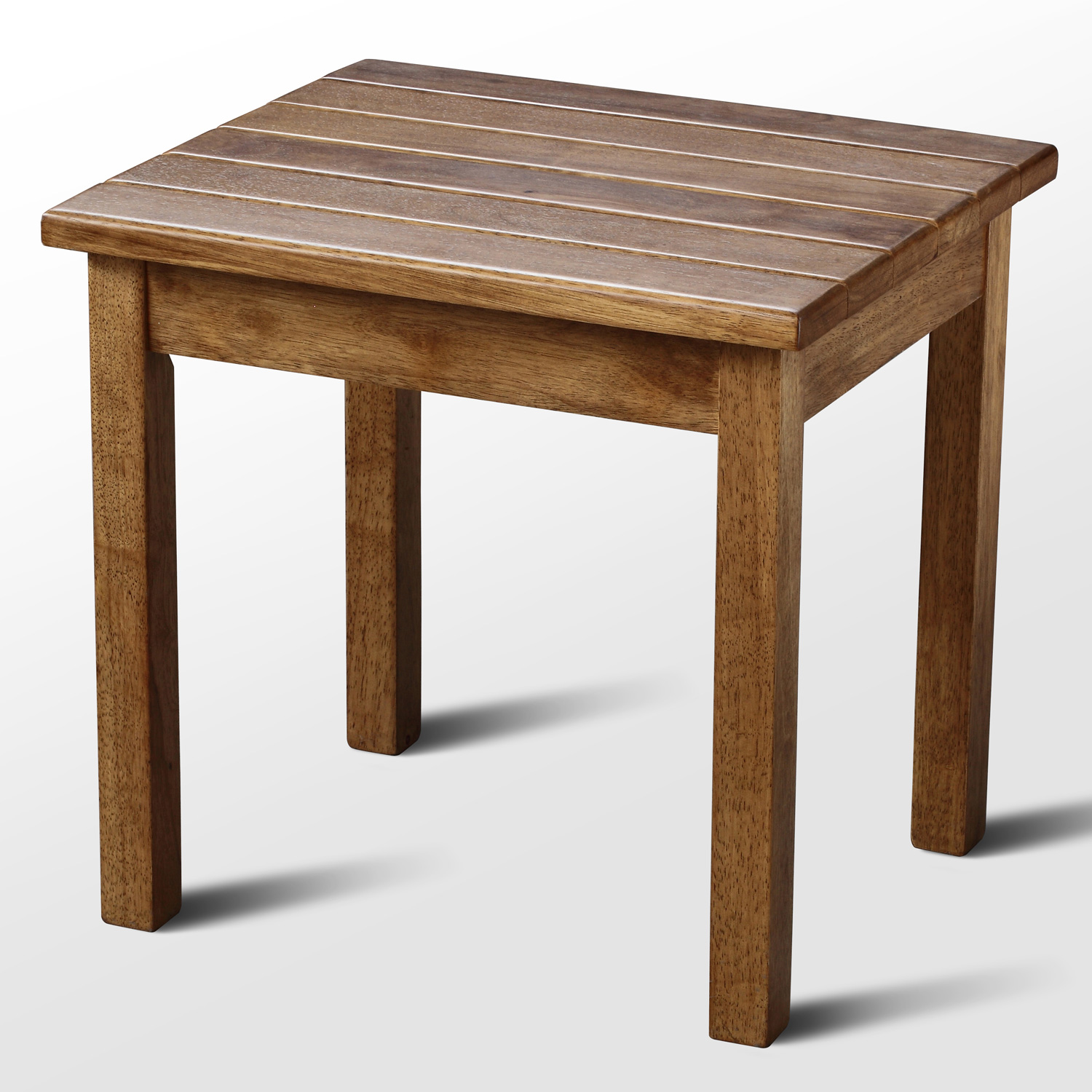 Plantation Porch Side Table - Maple Stain 