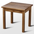 Plantation Porch Side Table - Maple Stain