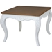 Ashbury Altesse End Table - Square, Antique White - INTC-PS-ALT-02-AW
