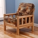 Lodge Chair Size Wood Futon Frame - KDF-LDG-CH-FRM