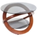 Linx Wood and Glass Coffee Table - LMS-TB-SW-LINX