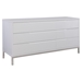 Naples Dresser - 6 Drawers, White - MOES-ER-1197-18