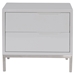 Naples Nightstand - 2 Drawers, White - MOES-ER-1199-18
