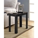 Allegro Side Table - Gray Top, Black Finished Legs - MNRH-I-3112