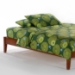 Basic Platform Bed with Folding Foot Bench - NDF-BASIC-FFB