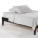 Basic Platform Bed with Folding Foot Bench - NDF-BASIC-FFB