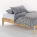 Basic Platform Bed with Folding Foot Bench - NDF-BASIC-FFB