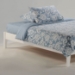 Basic Platform Bed with Folding Foot Bench - NDF-BASIC-FFB