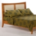 Chameleon Platform Bed with Folding Foot Bench - NDF-CHAMELEON-FFB