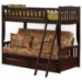 Cinnamon Twin Over Full Futon Bunk Bed - NDF-CIN-FB