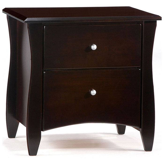Clove Two Drawer Nightstand 