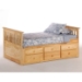 Ginger Captain's Bed - NDF-GINGER