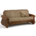 Iris Rattan Complete Futon Set - NDF-IRIS-HG-SET#
