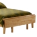 Chamomile Platform Bed with Folding Foot Bench - NDF-CHAMOMILE-FFB