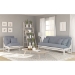 Arden Studio Line White Futon Frame & Mattress Set - NF-ARDN-SW-MOSET#