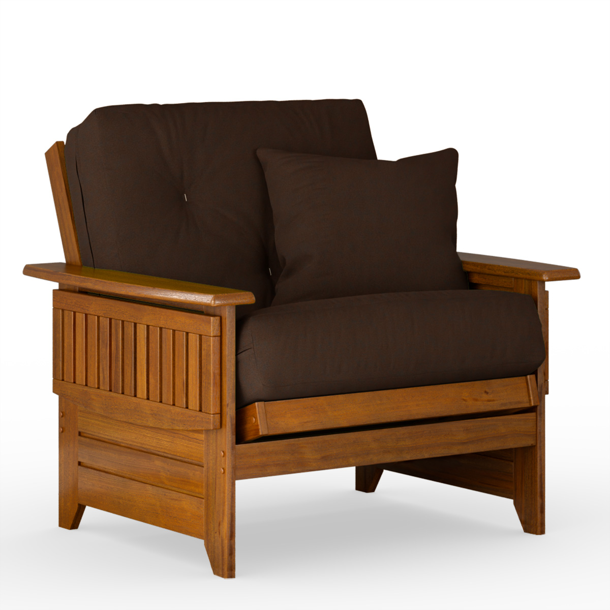 Brentwood Classic Tray Arm Chair & Cushion Set 