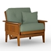 Eastridge Studio Line Chair & Cushion Set - NF-ERDG-CH-MOSET#