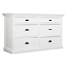 Halifax 6-Drawer Dresser - Pure White - NSOLO-B182