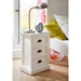 Halifax 3-Drawer Bedside Table - Pure White - NSOLO-CA599
