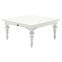 Provence Square Coffee Table - Pure White 