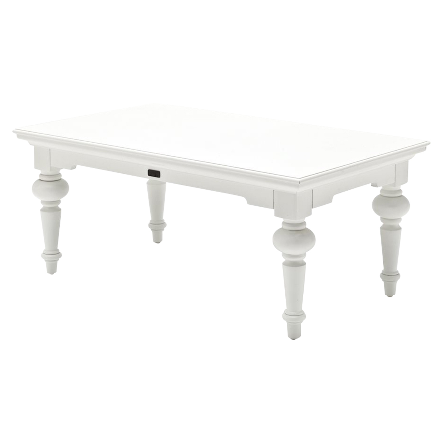 Provence Rectangular Coffee Table - Pure White 