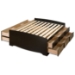 Blackbeard Queen Captain's Platform Storage Bed - PRE-XBQ-6212-K