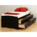 Blackbeard Twin Captain's Platform Storage Bed - PRE-XBT-4106-K