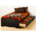 Drake Twin XL Mate's Platform Storage Bed - PRE-XBX-4105-K
