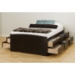 Blackbeard Queen Captain's Platform Storage Bed - PRE-XBQ-6212-K