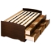 Blackbeard Twin Captain's Platform Storage Bed - PRE-XBT-4106-K