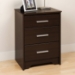 Coal Harbor Tall Nightstand with 3 Drawers - PRE-XCH-2027