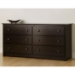 Fremont Espresso Dresser with 6 Drawers - PRE-EDC-6330-K