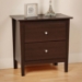 Berkshire Wood Nightstand with 2 Drawers - PRE-XRK-2525