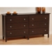 Berkshire Wood Dresser with 6 Drawers - PRE-XRK-6233-K