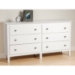 Berkshire Wood Dresser with 6 Drawers - PRE-XRK-6233-K