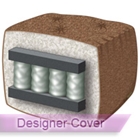 Royal Pocket Coil 10'' Full Futon Mattress with Designer Cover