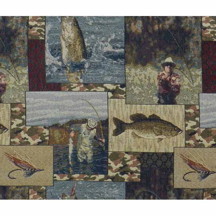 Trophy Catcher Spice 5 Piece Full Size Futon Cover Pillow Pack 