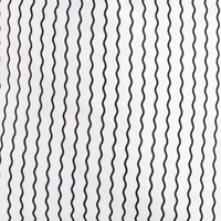 Serpentine Stripe Licorice Futon Cover 