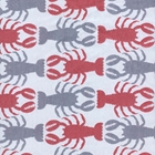 Crustacean Blue Futon Cover