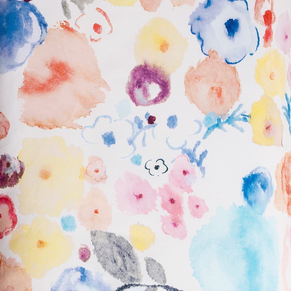 Polka Dot Poppies Futon Cover 