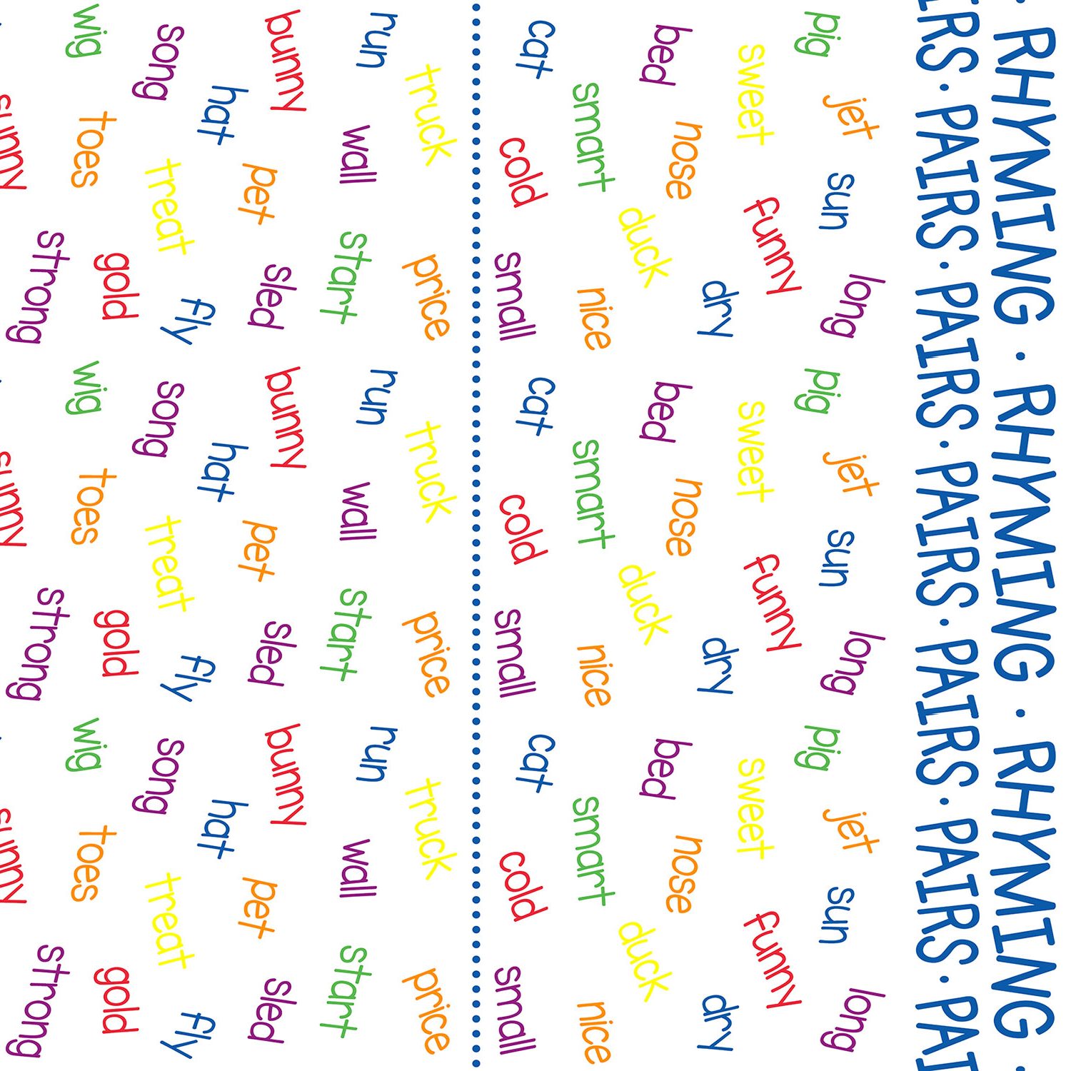 Rhyming Pairs Futon Cover 