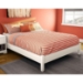 Step One Platform Bed in White - SS-3050
