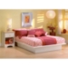 Step One Low Profile Platform Bed in White - SS-30502