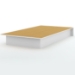 Libra Low Profile Twin White Platform Bed - SS-3050235