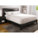 Step One Contemporary Black Bed with Headboard - SS-3070-BED-SET