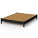 Step One Contemporary Platform Bed in Black - SS-3070