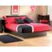 Step One Low Profile Platform Bed in Black - SS-30702