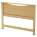 Step One Natural Maple Platform Bed with Headboard - SS-3013-BED-SET