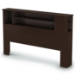 Vito Queen Mate's Bed with Bookcase Headboard - SS-3119210-3119092